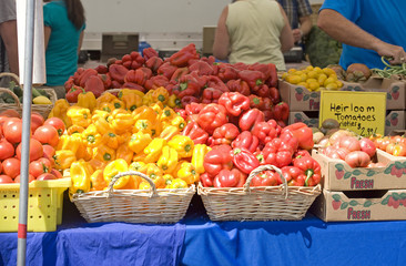 Fresh vegatables from farmers market