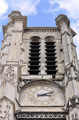 Horloge et clocher de la Cathédrale de Troyes