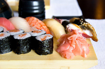 Sushi Set for Dinner