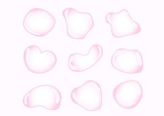 しずくのボタン