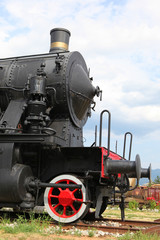 Naklejka premium Old train 11