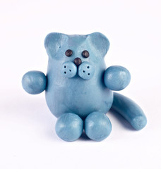 Plasticine cat