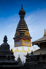 Fototapeta premium monkey temple, kathmandu