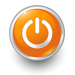 boton naranja encendido