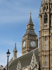 Fototapeta na wymiar Das Parlament mit dem Big Ben in London