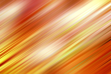Abstract diagonal blurred orange and yellow lines motion background