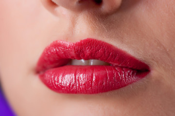 Fototapeta premium Woman And Lipstick