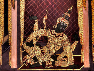 King palace - Ramayana murals nb.39