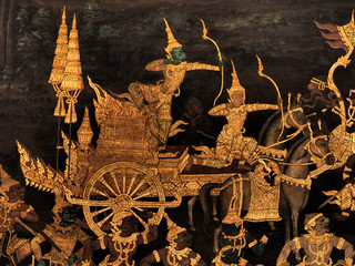 King palace - Ramayana murals nb.20