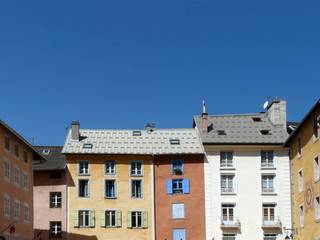 Fototapeta premium Palazzo a Briançon