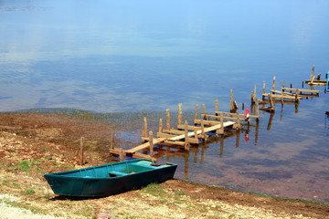 Lac de Skadar, Barque