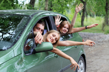 car trip with friends
