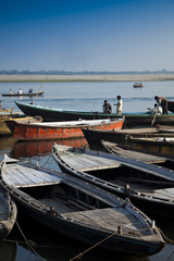 Ruderboote, Varanasi