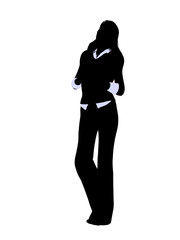 Business Office Illustration Silhouette