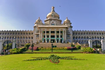 Photo sur Plexiglas Inde Vidhan Sauda, Maison de l& 39 Assemblée du Karnataka, Bangalore