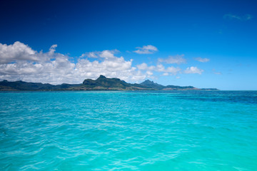 Fototapeta na wymiar Krajobraz Mauritius