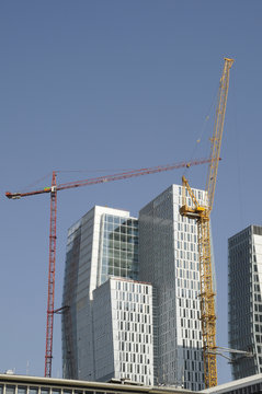 Baustelle  PalaisQuartier in Frankfurt
