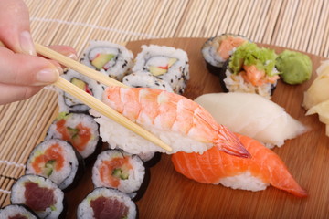 Healthy food - sushi