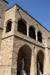 Palace of Grand Masters in Rhodes, Greece