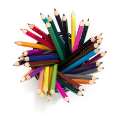Fototapeta premium Colored pencils