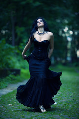 Fototapeta premium demonic female creature