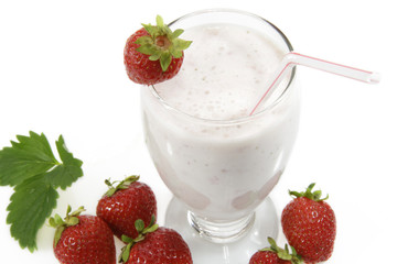 Erdbeermilch