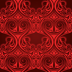 Red seamless wallpaper
