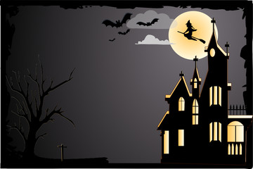 Fototapeta premium nuit d'Halloween