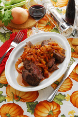 Manzo brasato - Secondi di carne del veneto