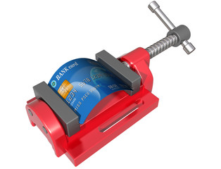 Fototapeta premium Credit squeeze