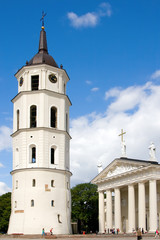 Vilnius Cathedral and Belfry Tower