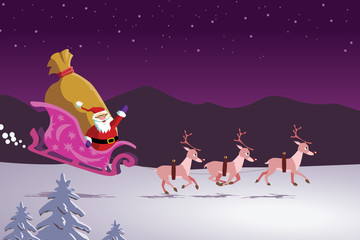 Santa sleigh