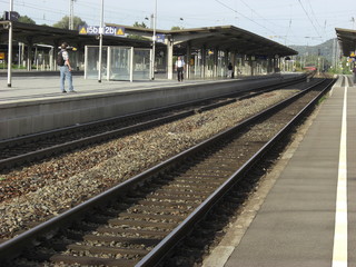 Obraz premium Bahnhof