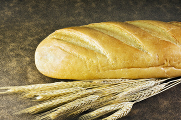 bread and wheat ears