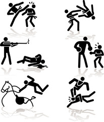 Olympic games see through an humor point of view. Set 4.