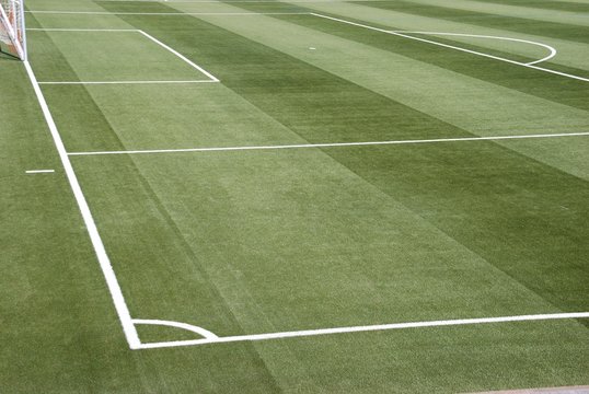 Ecke, Fussballfeld