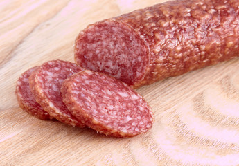 Sliced sausage