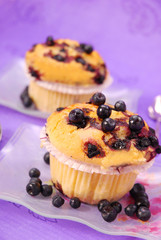 blueberry muffins