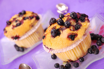 blueberry muffins