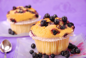 blueberry muffins