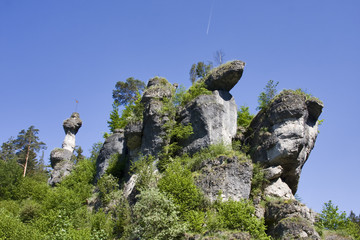 felsen in franken