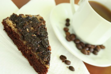 Cake and coffee