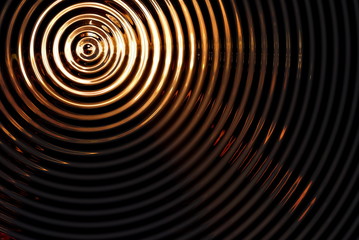 Abstract hypnotic background
