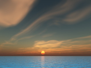 Obraz premium sunset