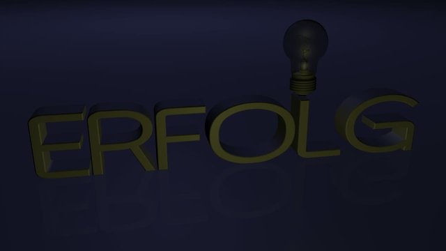 Erfolg - Success