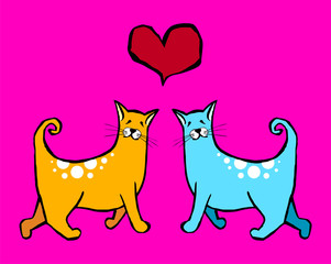 Cats Valentines