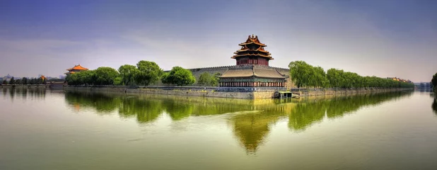 Fototapeten Panorama der Verbotenen Stadt - Peking (Peking) - China © XtravaganT