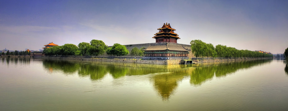 Forbidden City Panorama - Beijing (Peking) - China