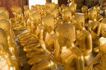 Buddhas im Tempel des 