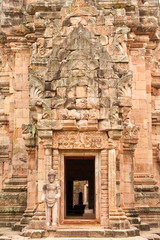 Fototapeta premium Phanom Rung ancient stone castle, northeast of Thailand.